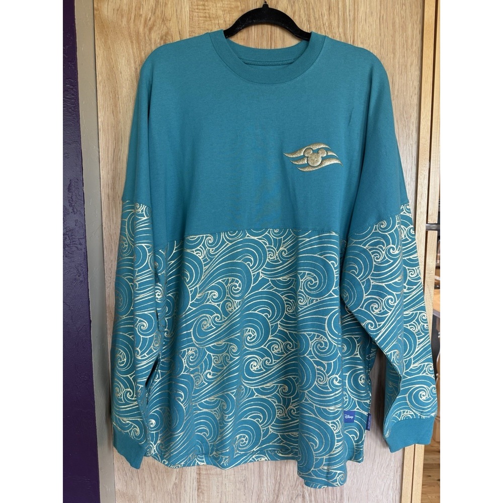 Disney Cruise Line Treasure Inaugural Sailing Spirit Jersey Adult Size Large NWT - Picture 3 of 3